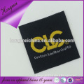 Starching letter brand name woven labels from china labels maker